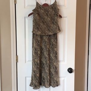 COPY - Ann Taylor 2 pc Silk Skirt Set Fully lined